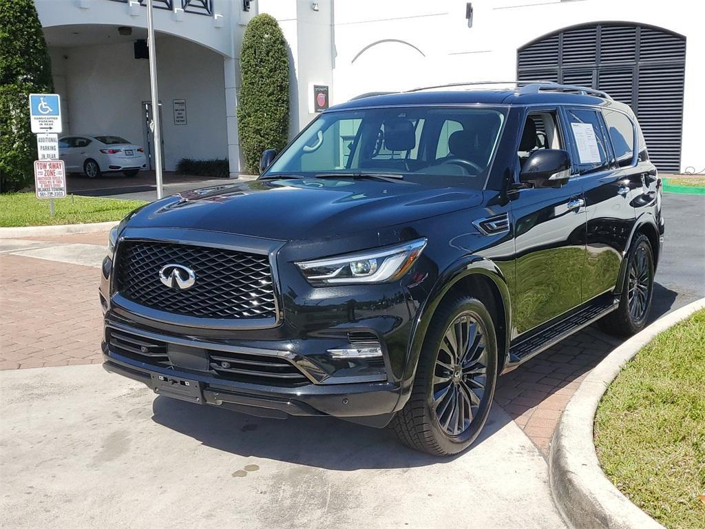 used 2022 INFINITI QX80 car, priced at $36,577