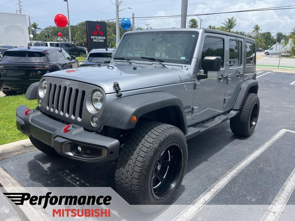 used 2018 Jeep Wrangler JK Unlimited car, priced at $17,999