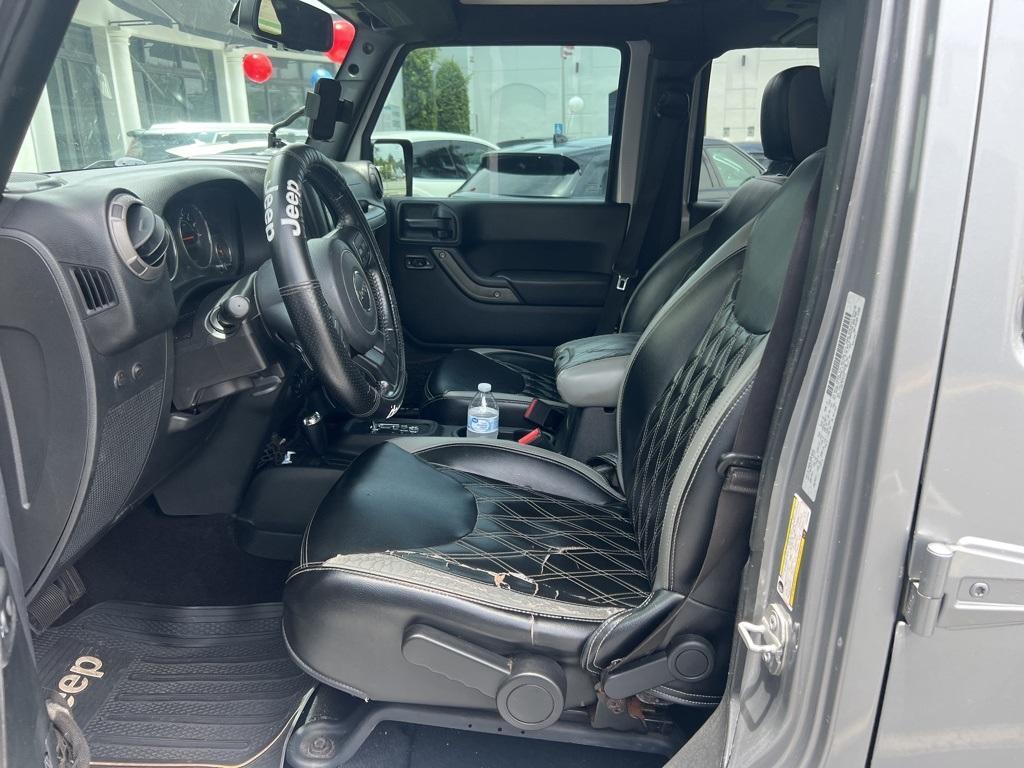used 2018 Jeep Wrangler JK Unlimited car, priced at $17,999
