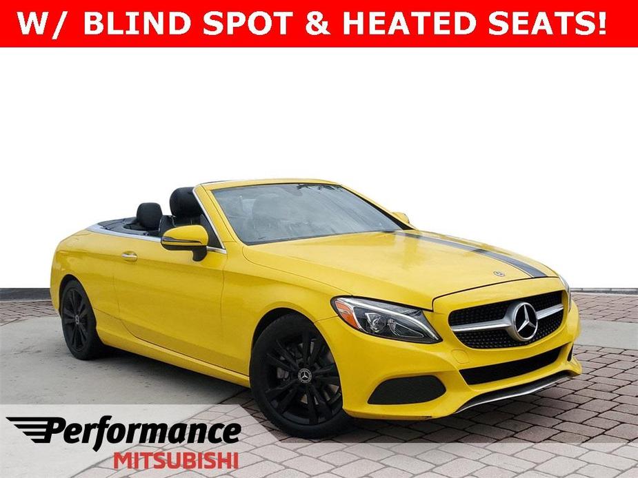 used 2018 Mercedes-Benz C-Class car, priced at $19,995