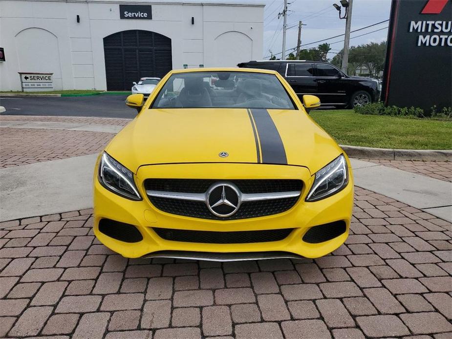 used 2018 Mercedes-Benz C-Class car, priced at $19,995