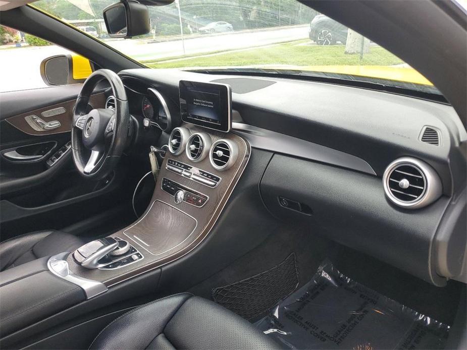 used 2018 Mercedes-Benz C-Class car, priced at $19,995