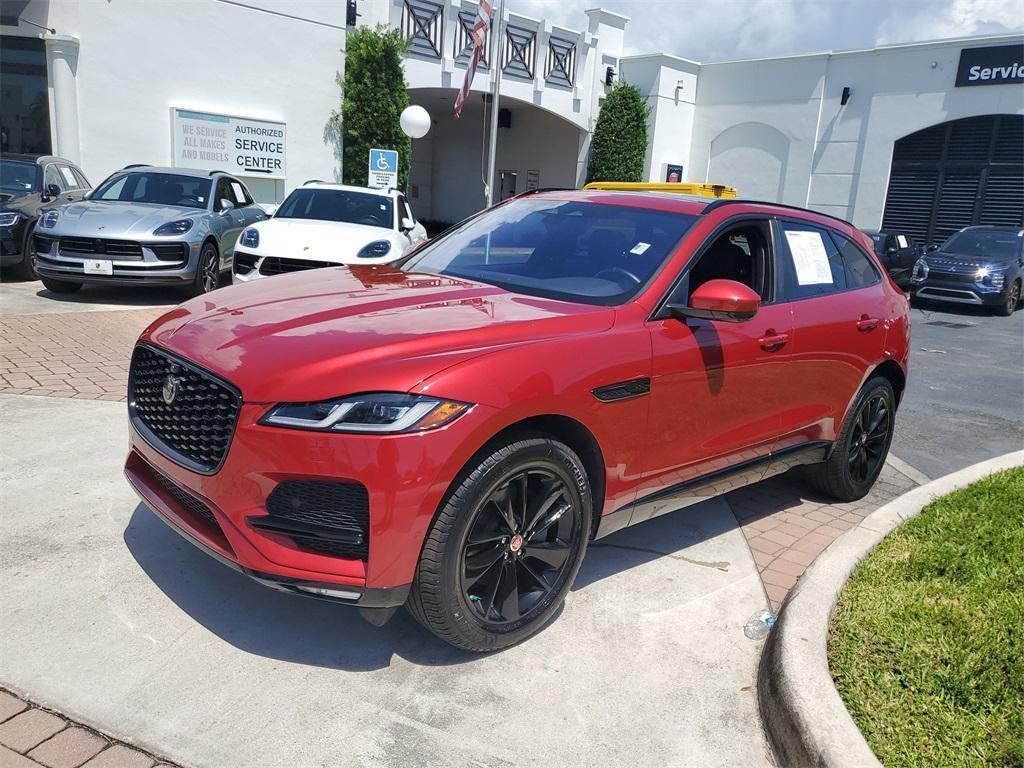 used 2021 Jaguar F-PACE car, priced at $29,599