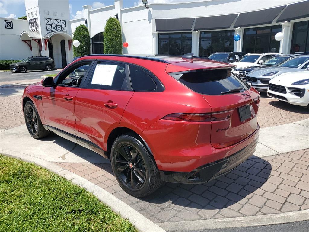 used 2021 Jaguar F-PACE car, priced at $29,599