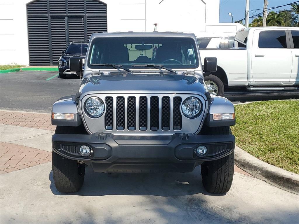 used 2020 Jeep Wrangler Unlimited car, priced at $33,954