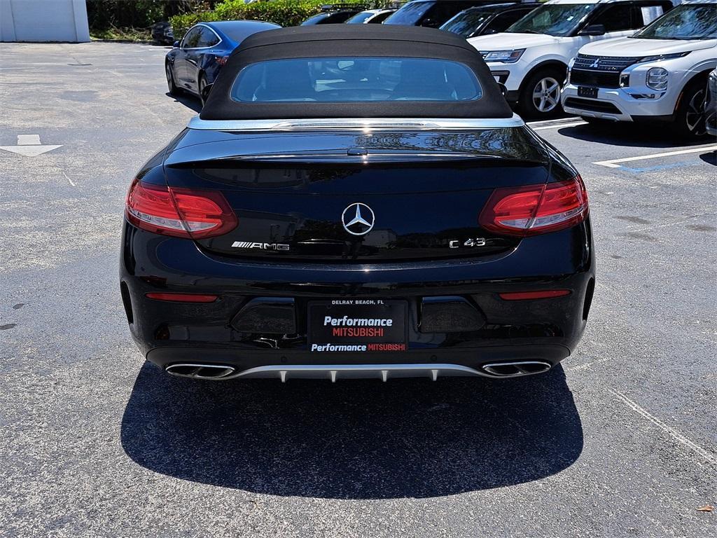 used 2018 Mercedes-Benz AMG C 43 car, priced at $32,481