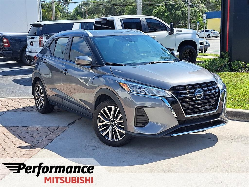 used 2021 Nissan Kicks car, priced at $18,700