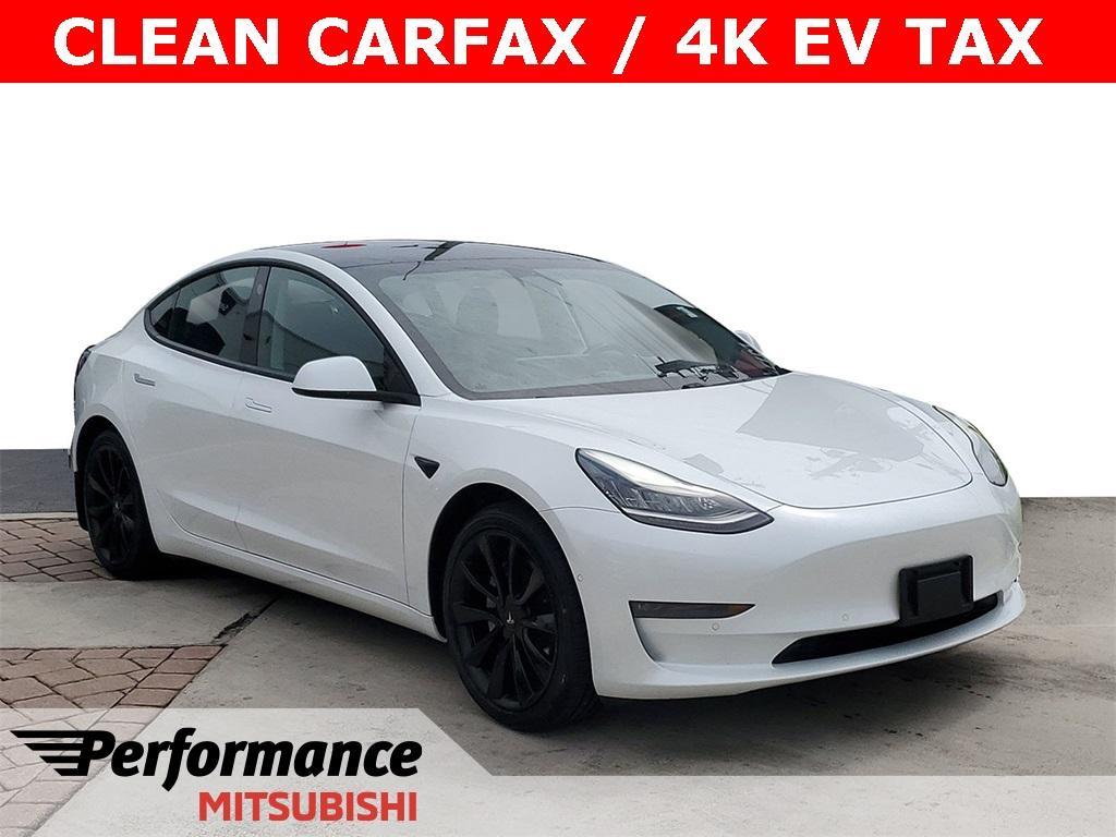 used 2019 Tesla Model 3 car, priced at $17,499