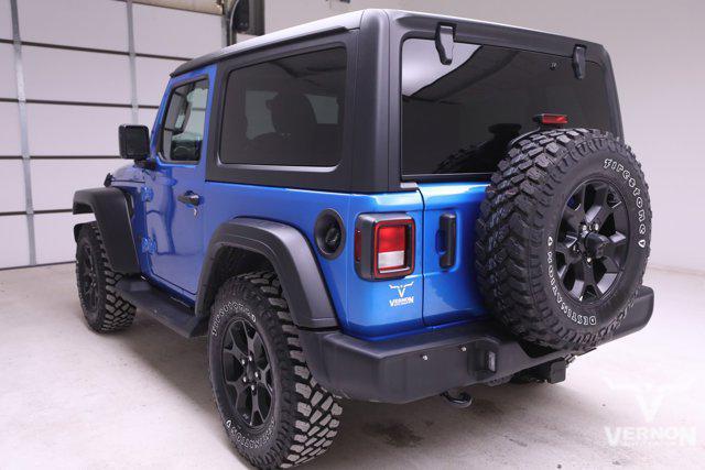 used 2021 Jeep Wrangler car, priced at $29,289