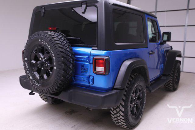 used 2021 Jeep Wrangler car, priced at $29,289