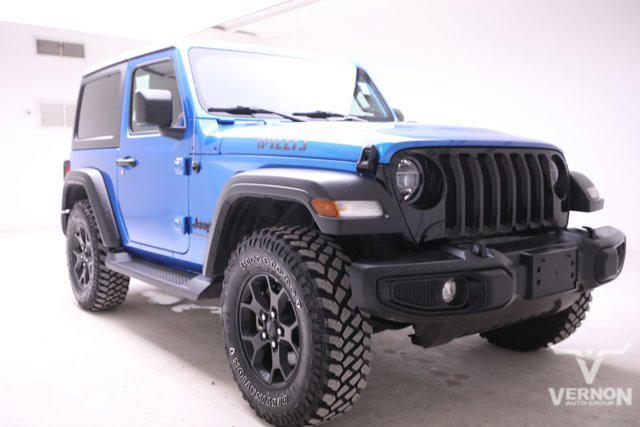 used 2021 Jeep Wrangler car, priced at $29,289