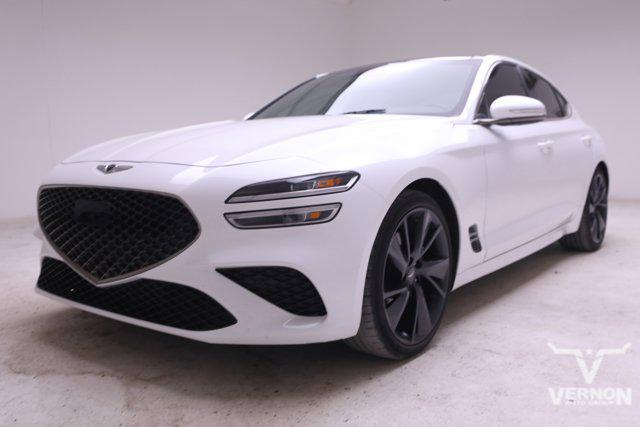 used 2023 Genesis G70 car, priced at $27,497