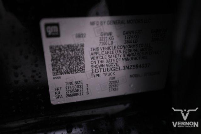 used 2022 GMC Sierra 1500 car, priced at $46,999