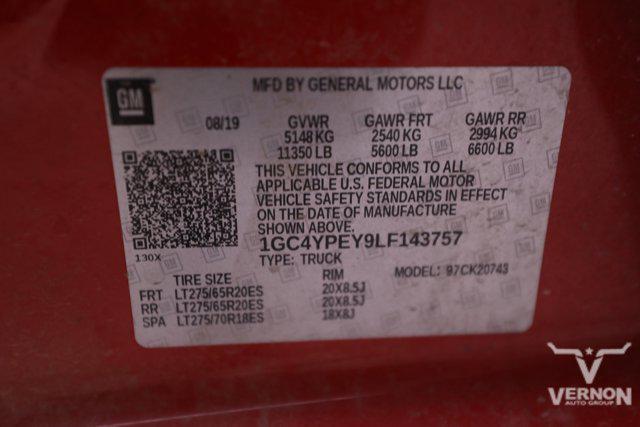 used 2020 Chevrolet Silverado 2500 car, priced at $36,999