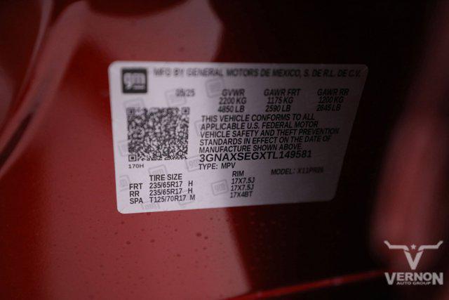 new 2026 Chevrolet Equinox car, priced at $32,996