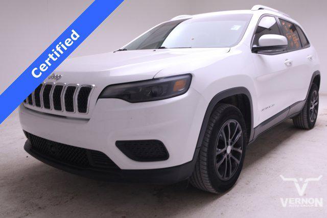 used 2021 Jeep Cherokee car, priced at $15,899
