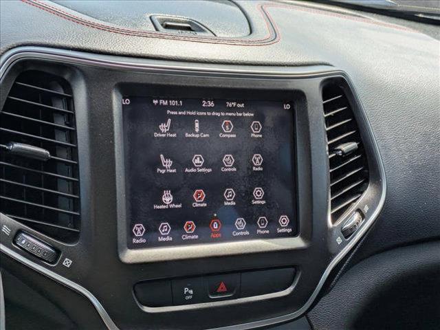 used 2019 Jeep Cherokee car, priced at $22,249
