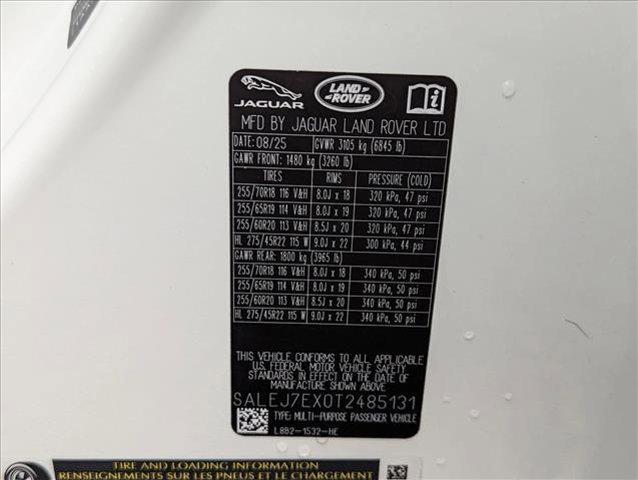 new 2026 Land Rover Defender car, priced at $74,951