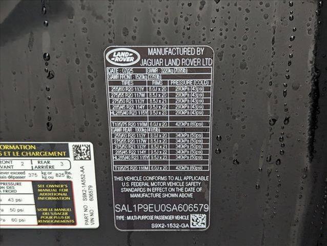 new 2025 Land Rover Range Rover Sport car, priced at $94,190