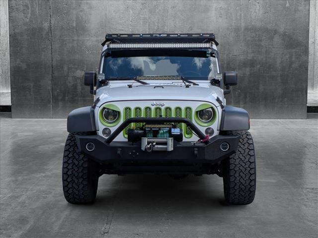 used 2015 Jeep Wrangler Unlimited car, priced at $19,995