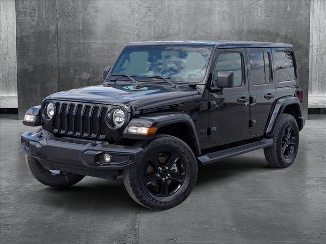 used 2021 Jeep Wrangler Unlimited car, priced at $29,647