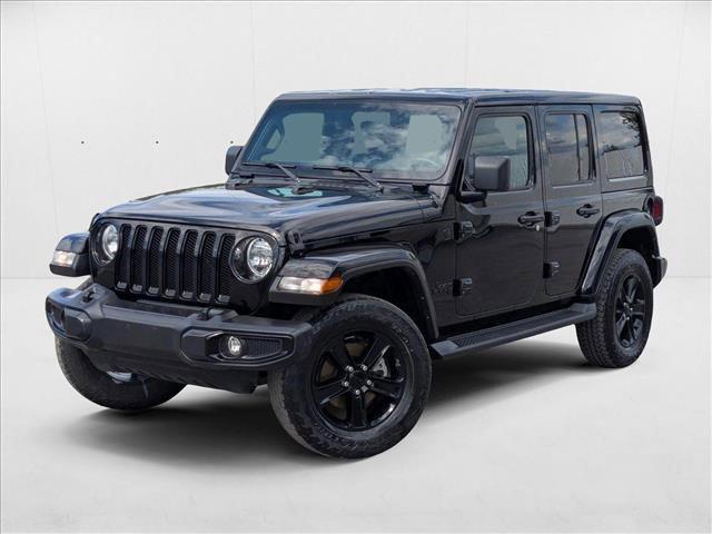 used 2021 Jeep Wrangler Unlimited car, priced at $27,880