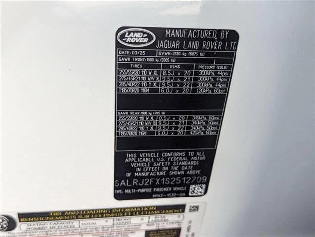 new 2025 Land Rover Discovery car, priced at $67,753