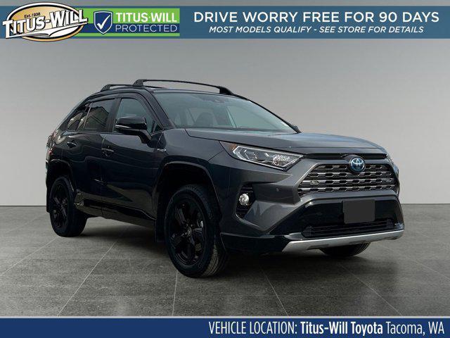 used 2021 Toyota RAV4 Hybrid car, priced at $35,775