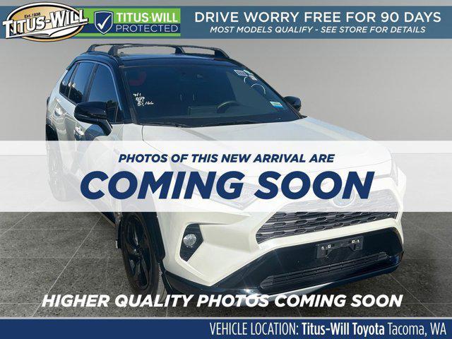 used 2021 Toyota RAV4 Hybrid car, priced at $39,999