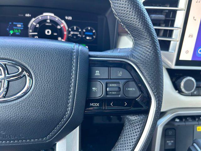 used 2023 Toyota Tundra Hybrid car, priced at $62,163