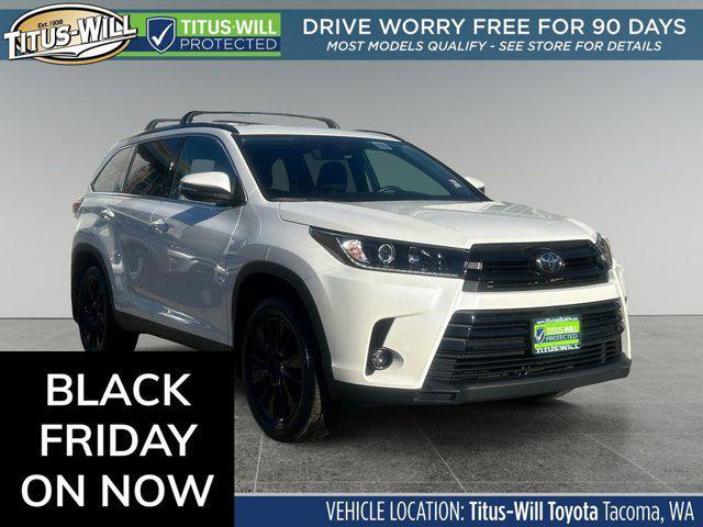 used 2019 Toyota Highlander car, priced at $36,999