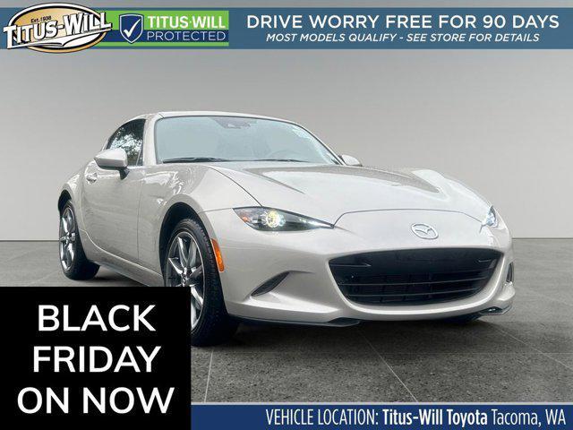 used 2023 Mazda MX-5 Miata RF car, priced at $32,277