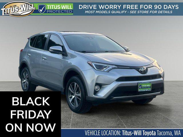 used 2018 Toyota RAV4 car, priced at $22,999