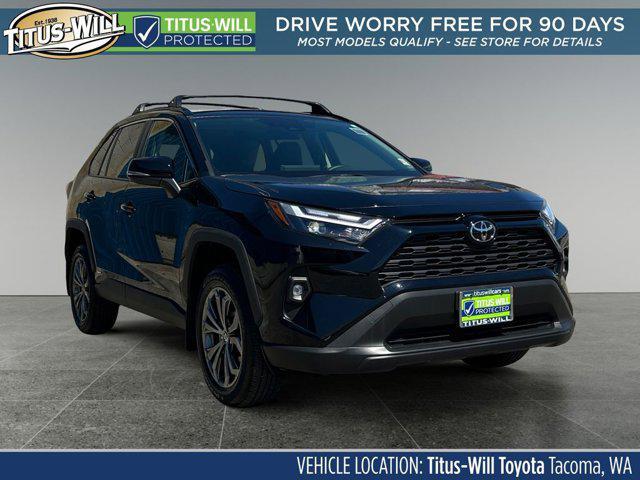 used 2025 Toyota RAV4 Hybrid car, priced at $44,999