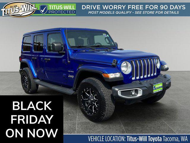 used 2019 Jeep Wrangler Unlimited car, priced at $25,463