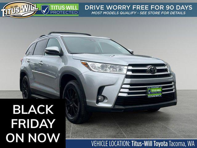 used 2019 Toyota Highlander car, priced at $27,875