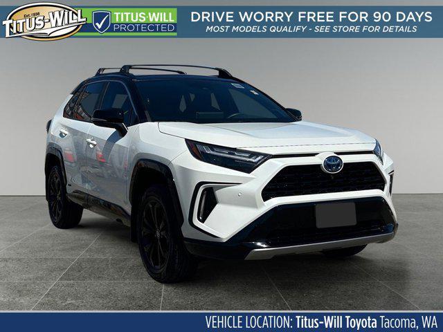 used 2022 Toyota RAV4 Hybrid car, priced at $39,999