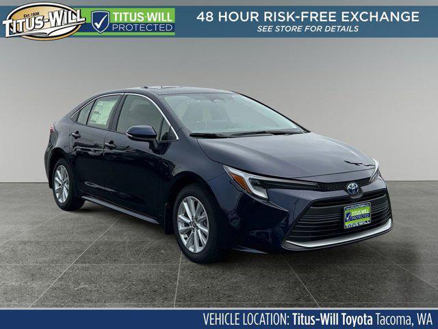 new 2025 Toyota Corolla Hybrid car, priced at $28,994