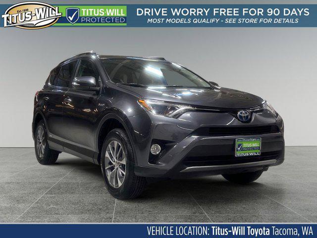 used 2018 Toyota RAV4 Hybrid car, priced at $27,323