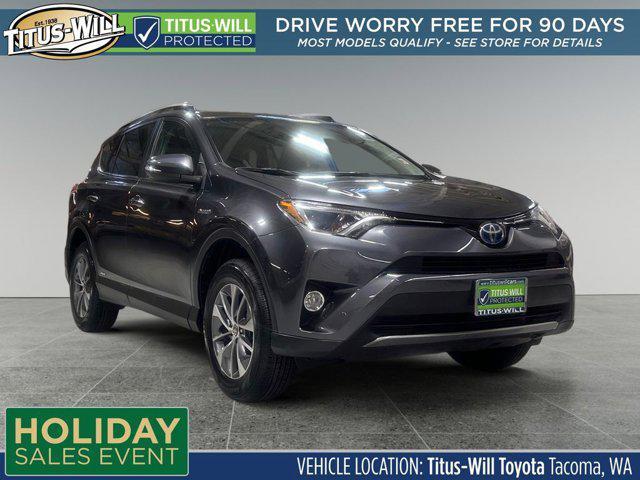 used 2018 Toyota RAV4 Hybrid car, priced at $27,323