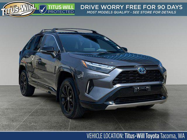 used 2022 Toyota RAV4 Hybrid car, priced at $42,999