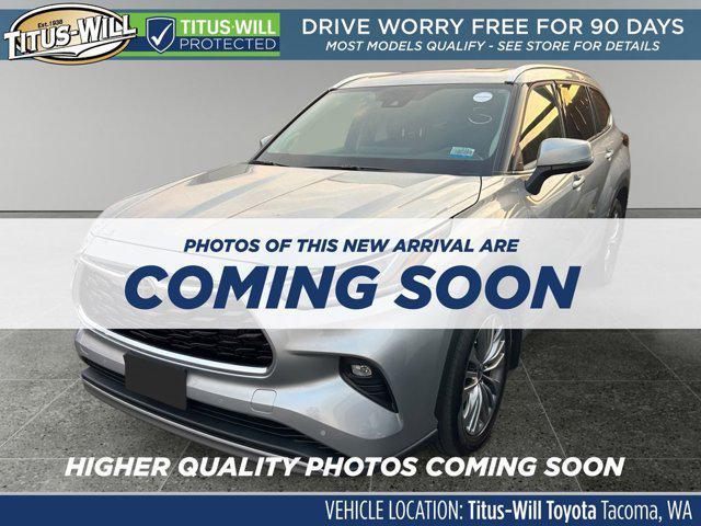 used 2022 Toyota Highlander car, priced at $49,999