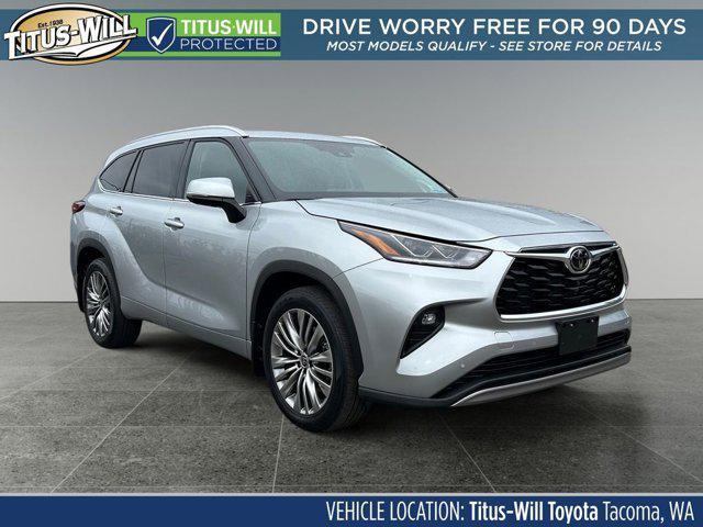 used 2022 Toyota Highlander car, priced at $49,999