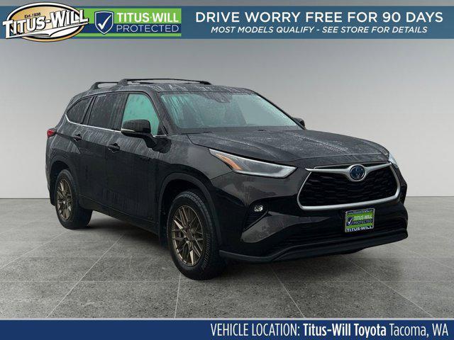 used 2021 Toyota Highlander Hybrid car, priced at $38,588