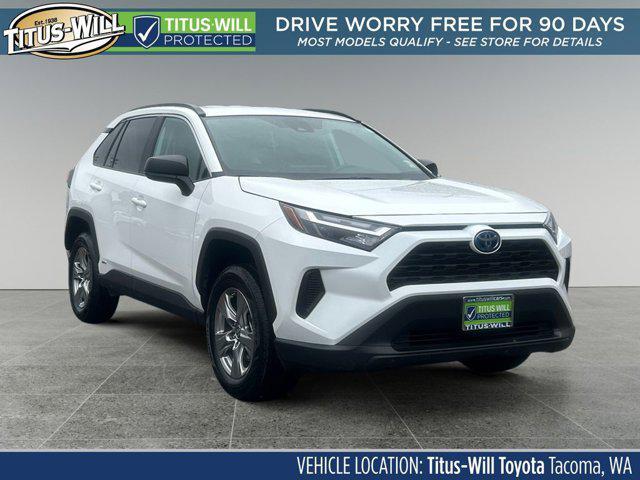 used 2024 Toyota RAV4 Hybrid car, priced at $33,735