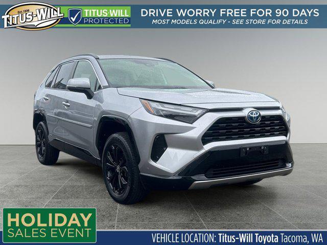 used 2023 Toyota RAV4 Hybrid car, priced at $33,777