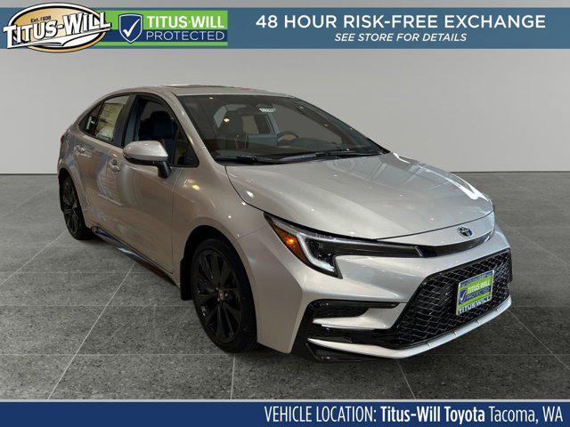 new 2025 Toyota Corolla Hybrid car, priced at $30,999