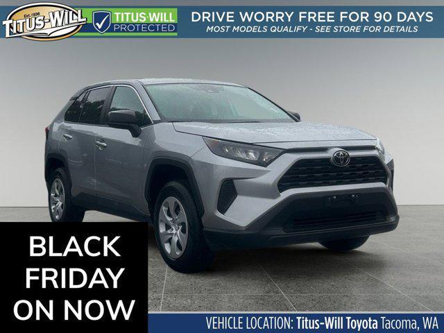 used 2022 Toyota RAV4 car, priced at $27,847