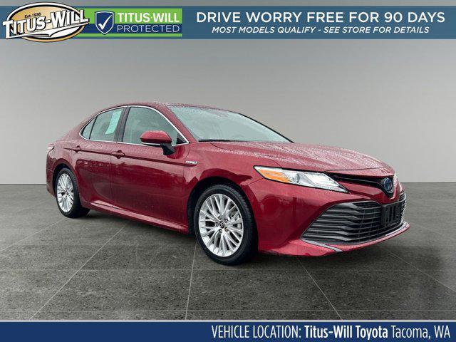 used 2020 Toyota Camry Hybrid car, priced at $28,999