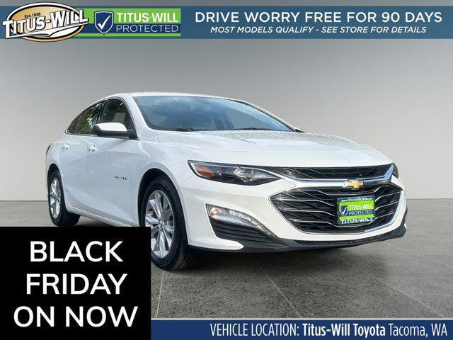 used 2022 Chevrolet Malibu car, priced at $17,736